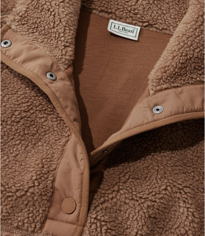 Women's Bean's Sherpa Fleece Pullover - US 2862