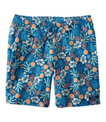 Men's Vacationland Stretch Swim Trunks, Print, 8" - US 4481