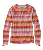Women's Everyday SunSmart® Tee, Crewneck Long-Sleeve Stripe - US 4404