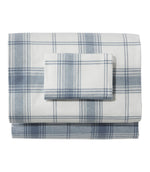 Organic Flannel Sheet Collection, Plaid - US 2487