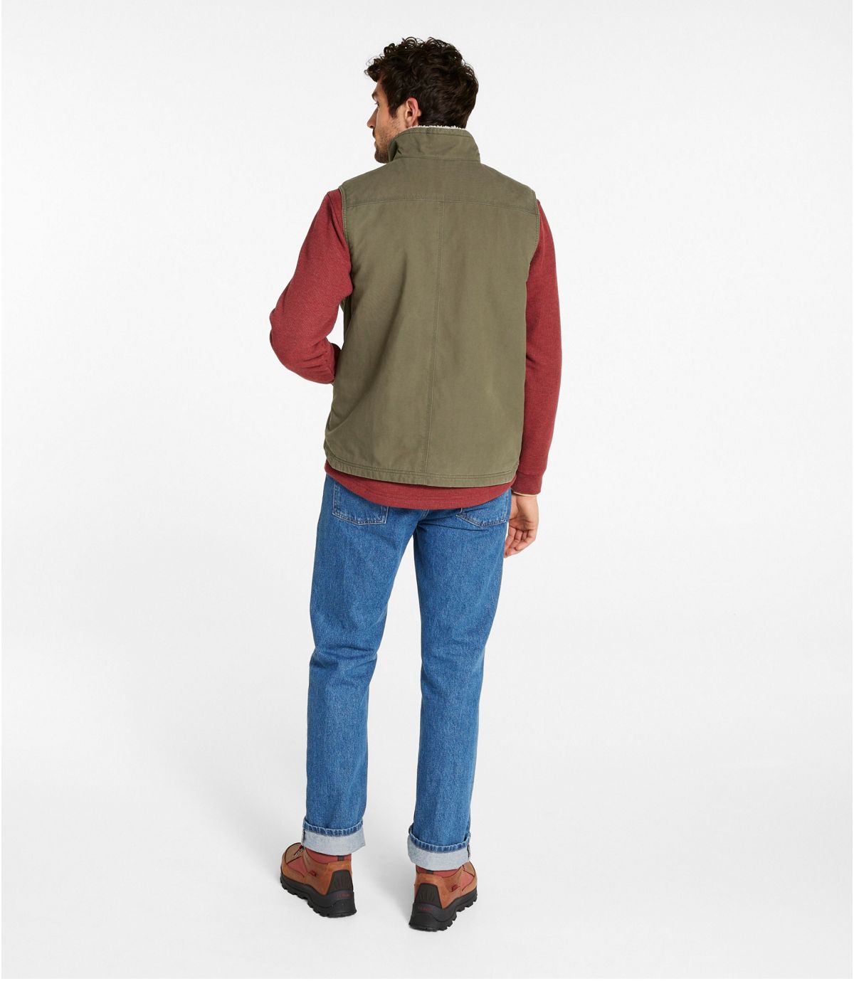 Men's Bean's Insulated Utility Vest - US 1935