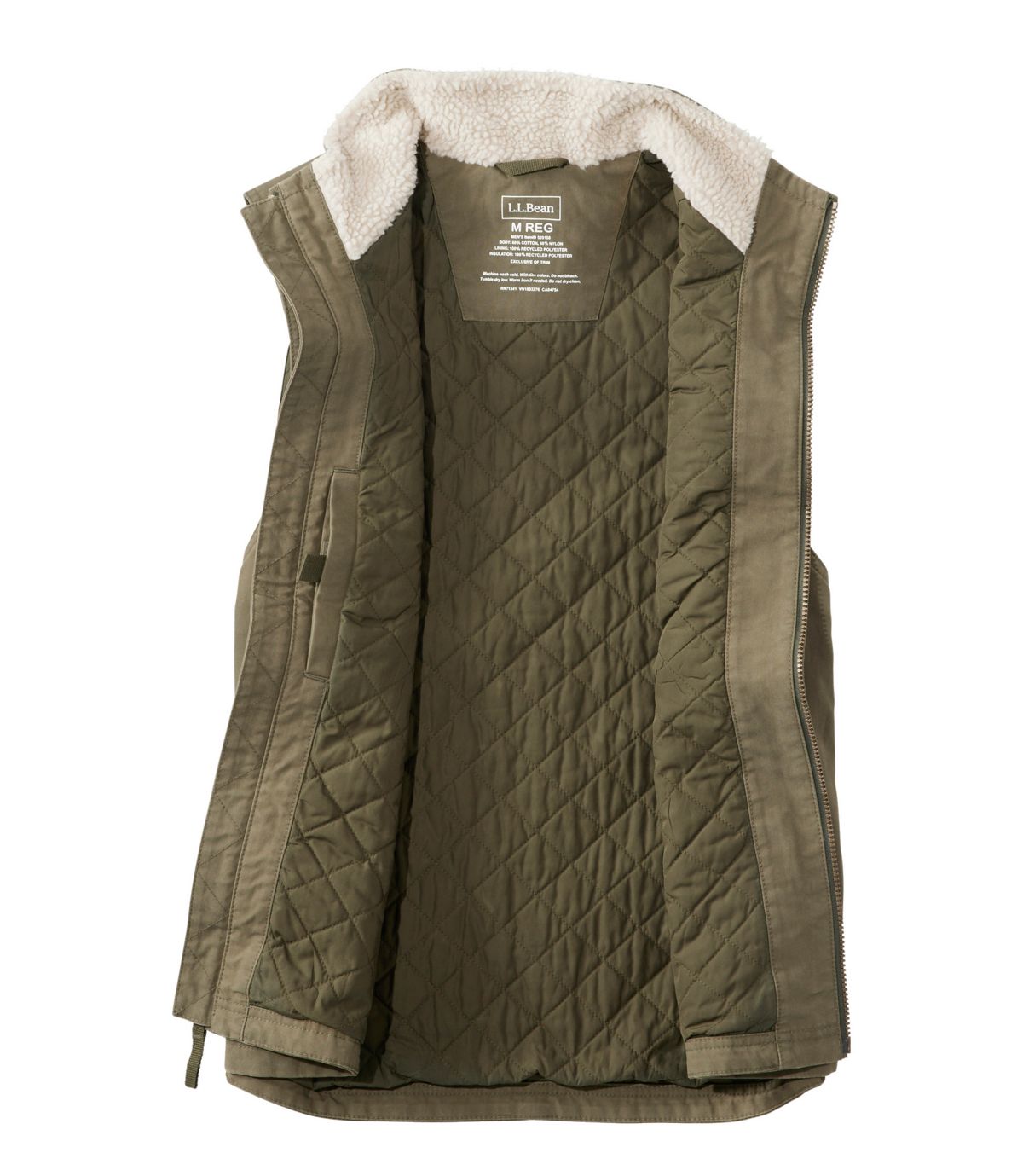Men's Bean's Insulated Utility Vest - US 1935