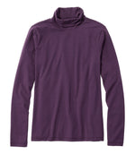 Women's Soft Stretch Supima-Blend Tee, Turtleneck - US 6753