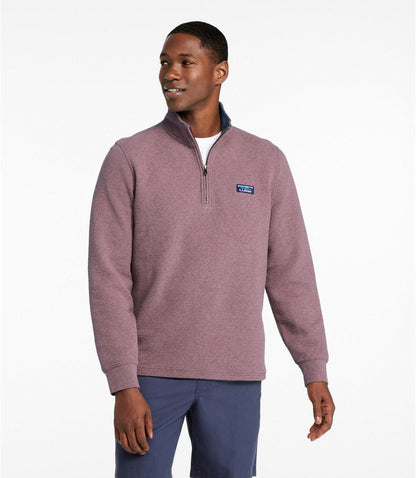 Men's Lakewashed Double-Knit Quarter-Zip Pullover - US 2958