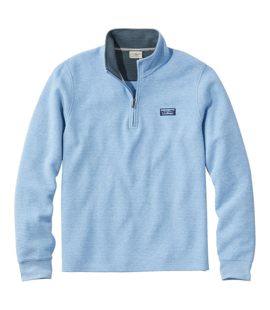 Men's Lakewashed Double-Knit Quarter-Zip Pullover - US 2958
