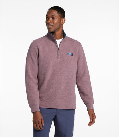 Men's Lakewashed Double-Knit Quarter-Zip Pullover - US 2958