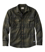 Men's Maine Guide Lightweight Wool Field Shirt, Plaid - US 3687