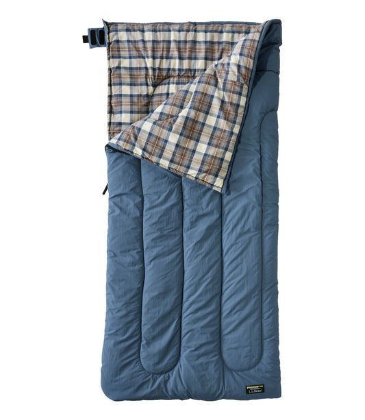 L.L.Bean Flannel Lined Camp Sleeping Bag, 40° - US 7274