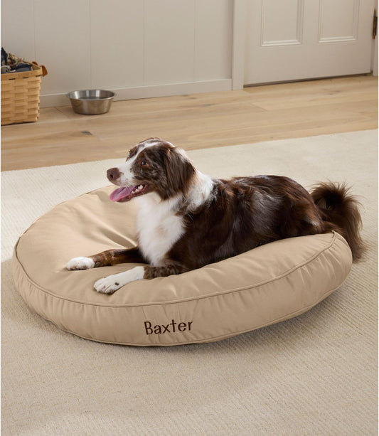 Premium Denim Dog Bed, Round - US 0085
