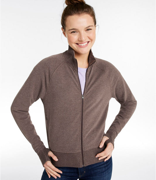 Women's L.L.Bean Cozy Sweatshirt, Full-Zip - US 5572