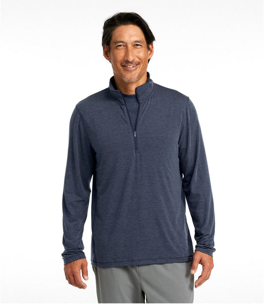 Men's Everyday SunSmart® Tee, Long-Sleeve Quarter-Zip - US 7542