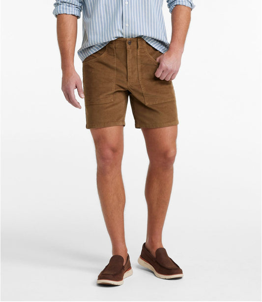 Men's BeanFlex® Corduroy Shorts, 7" - US 5297