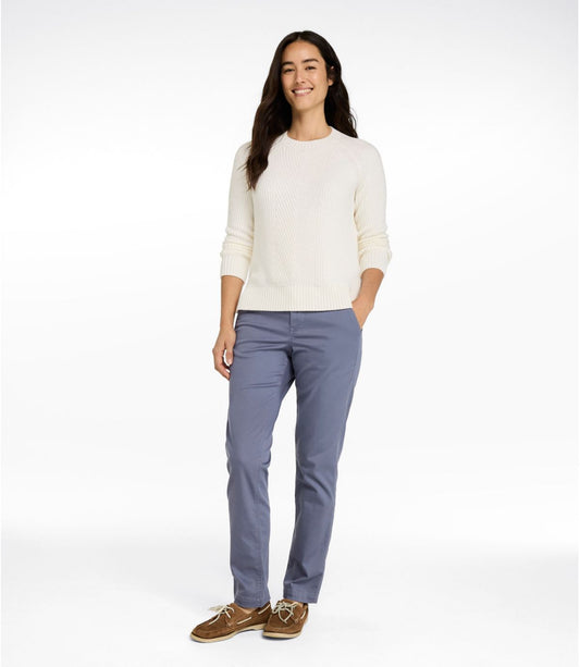 Women's Comfort Stretch Pants, Mid-Rise Straight-Leg Chino - US 1781