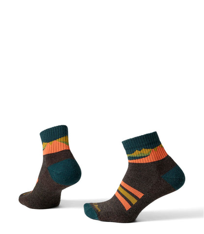 Adults' Katahdin Hiker Socks, 1/4 Crew - US 3110