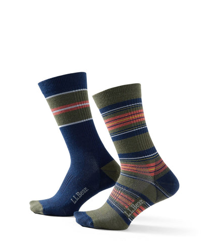 Men's Everyday Chino Socks, Stripe 2-Pack - US 1320