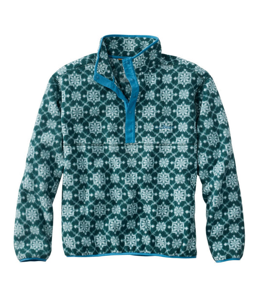 Adults' Bean's Classic Fleece Pullover, Print - US 2932