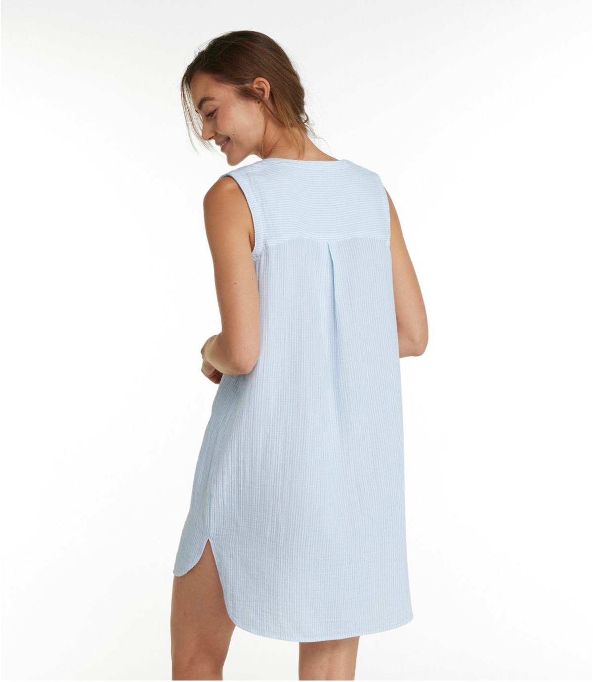 Women's Cloud Gauze Cover-Up Dress, Stripe - US 1160