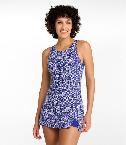 Women's BeanSport Swim Dress, Print - US 4044