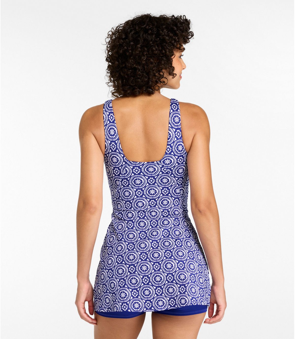 Women's BeanSport Swim Dress, Print - US 4044