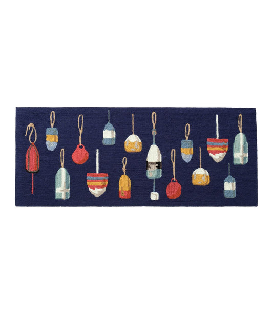 Indoor/Outdoor Vacationland Runner, Buoys - US 2199