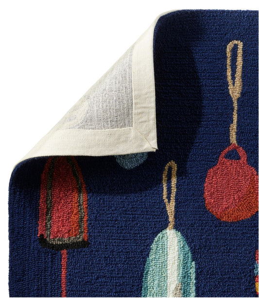 Indoor/Outdoor Vacationland Runner, Buoys - US 2199