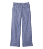 Women's Comfort Stretch Pants, Mid-Rise Wide-Leg Chino - US 8100