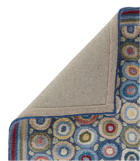 Bean's Wool Hooked Runner, Coins - US 4513