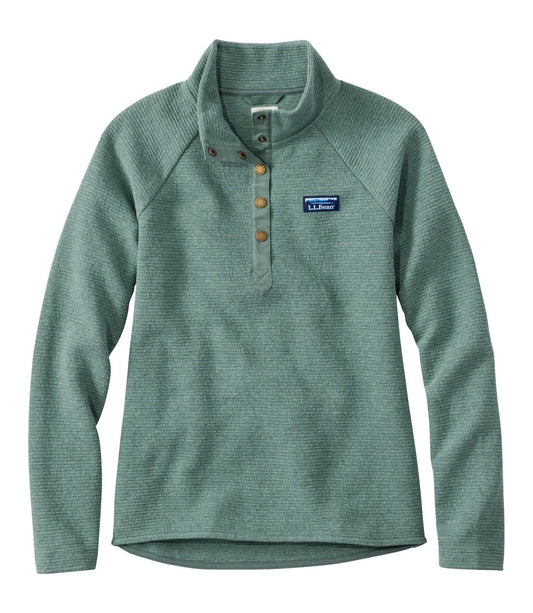 Women's Lakewashed Double-Knit Quarter-Snap - US 1347