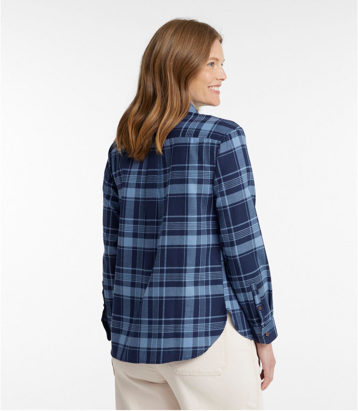 Women's Whisperweight Flannel Shirt, Button-Down - US 9525