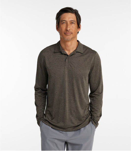 Men's Ultralight Adventure Polo, Long-Sleeve - US 8850