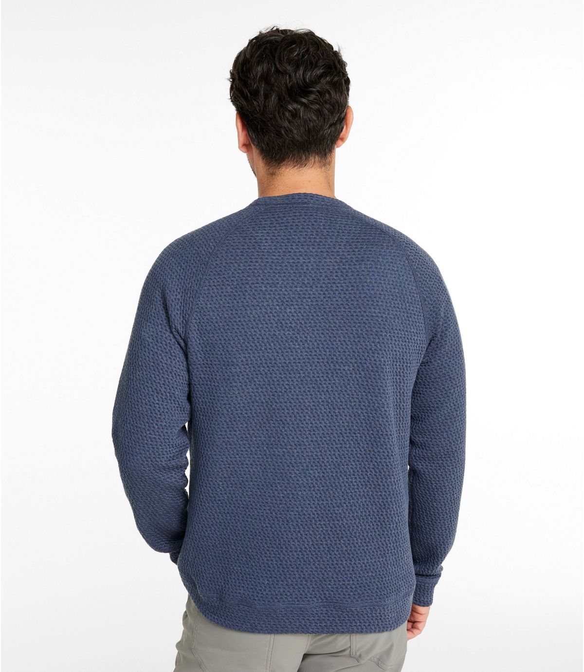 Men's Ridgeknit Pullover, Crewneck - US 5626