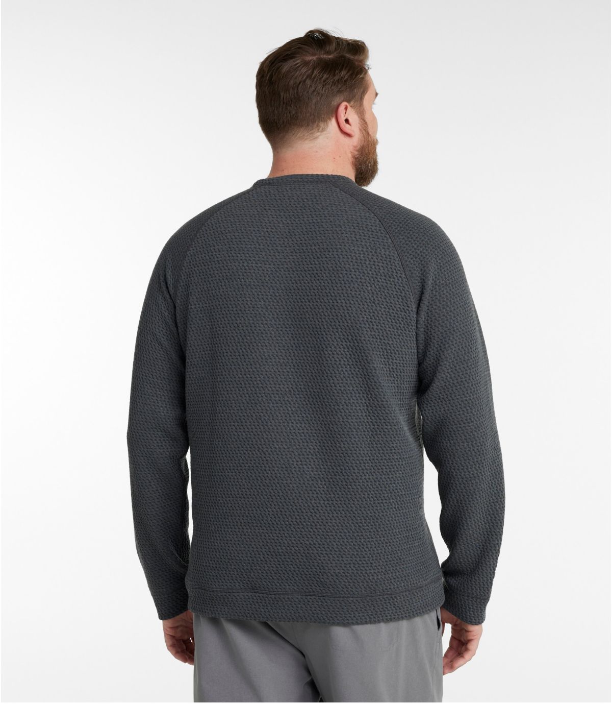 Men's Ridgeknit Pullover, Crewneck - US 5626