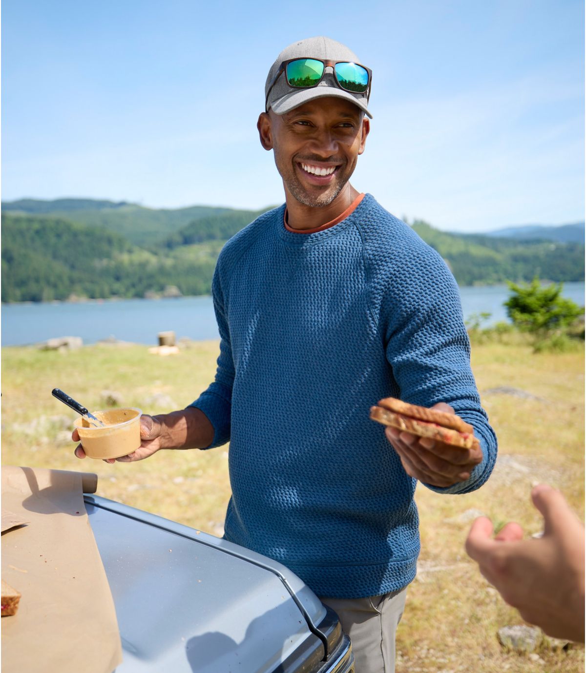 Men's Ridgeknit Pullover, Crewneck - US 5626
