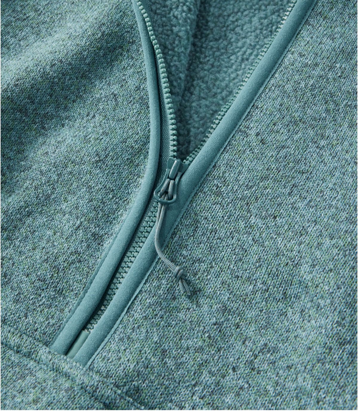 Women's L.L.Bean Sweater Fleece Half-Zip Pullover - US 2082