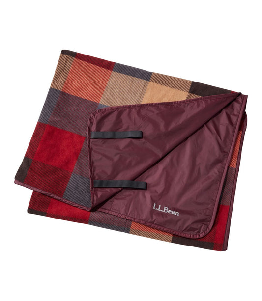 L.L.Bean Waterproof Outdoor Blanket, Plaid - US 9160