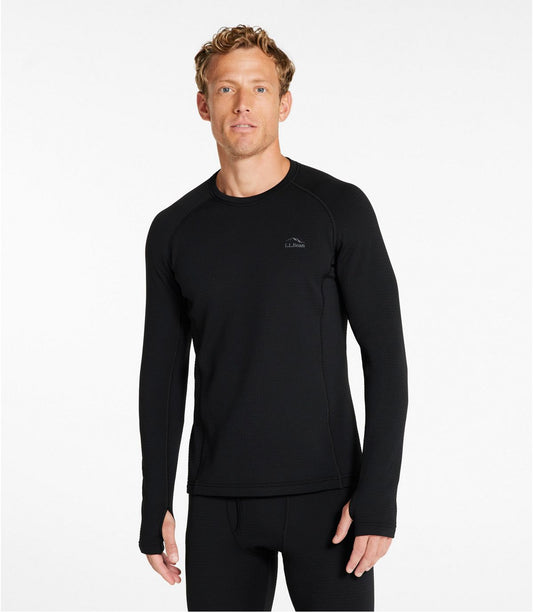 Men's L.L.Bean Heavyweight Base Layer Crew Top - US 0443