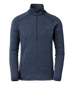 Men's L.L.Bean Midweight Base Layer Crew Top, 1/4 Zip - US 4032