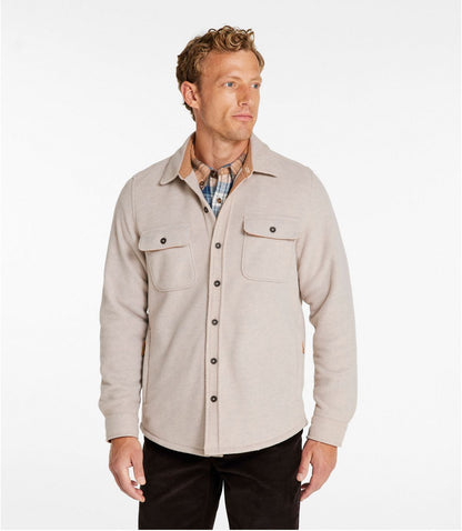Men's Bean's Mariner Fleece Shirt - US 8939