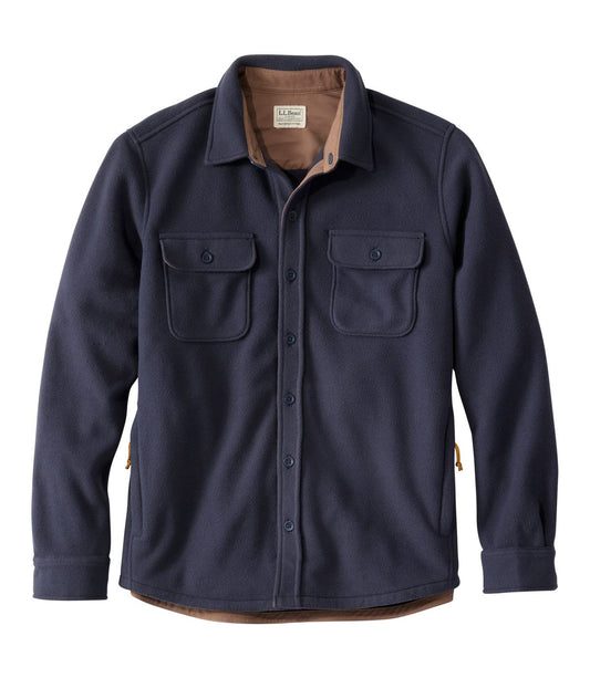 Men's Bean's Mariner Fleece Shirt - US 0804