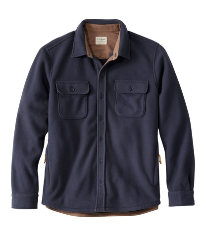 Men's Bean's Mariner Fleece Shirt - US 8939