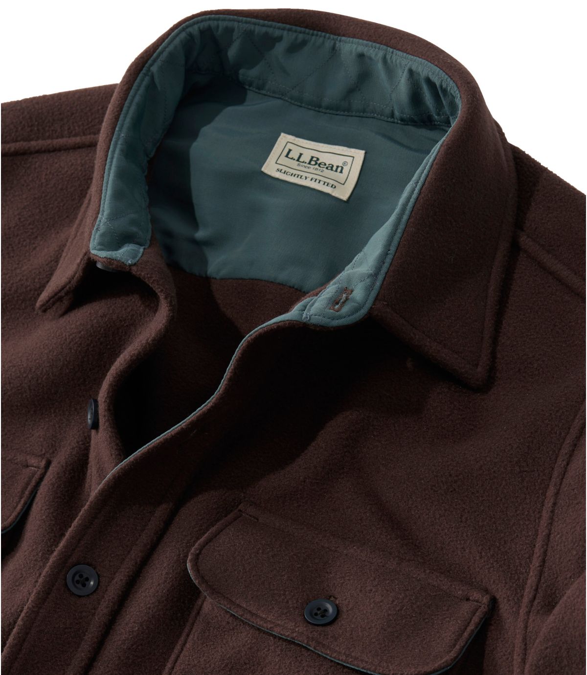 Men's Bean's Mariner Fleece Shirt - US 8939