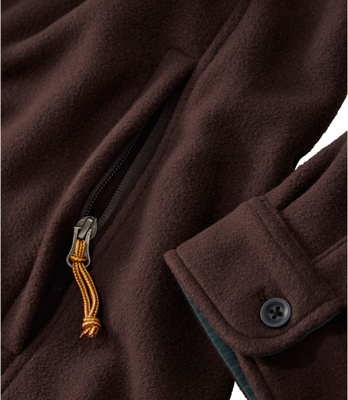 Men's Bean's Mariner Fleece Shirt - US 8939