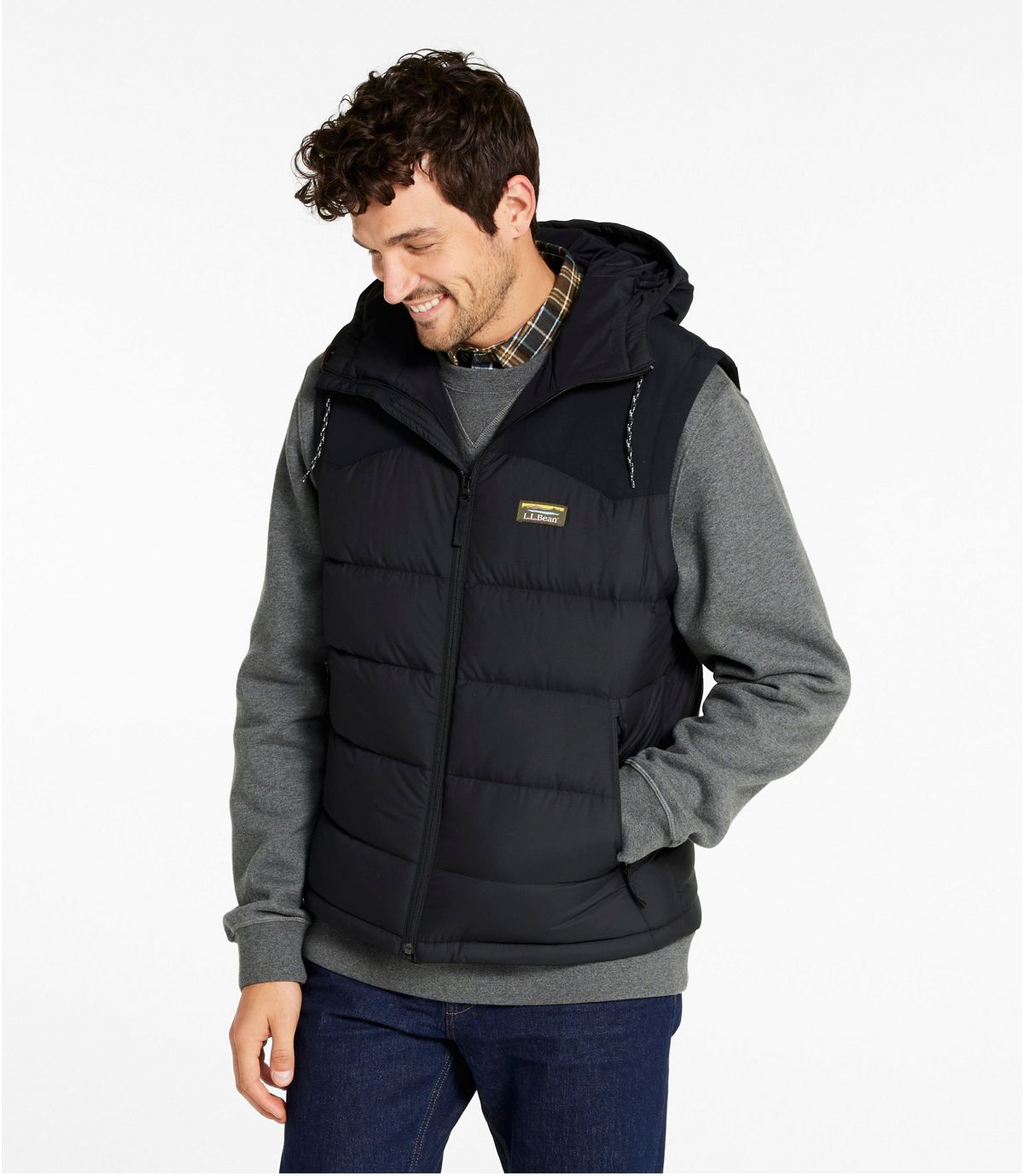Men's Mountain Classic Hooded Down Vest - US 3791