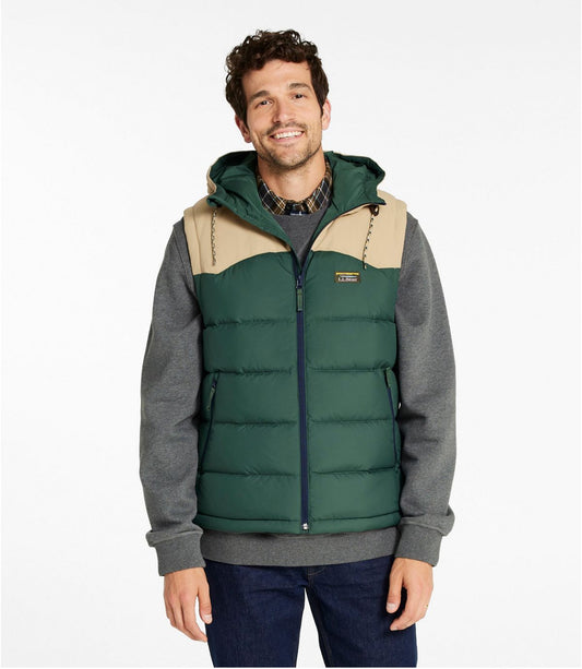 Men's Mountain Classic Hooded Down Vest - US 3333