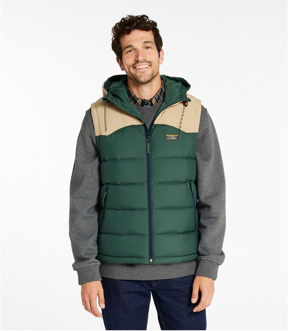 Men's Mountain Classic Hooded Down Vest - US 3791
