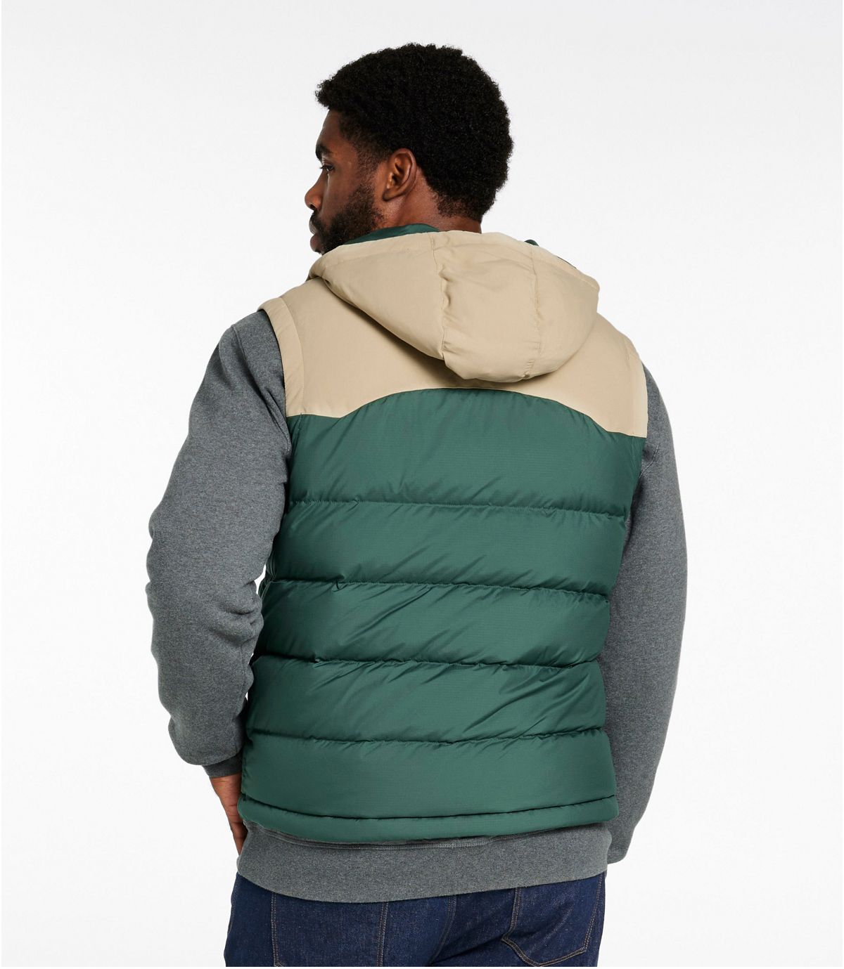 Men's Mountain Classic Hooded Down Vest - US 3791
