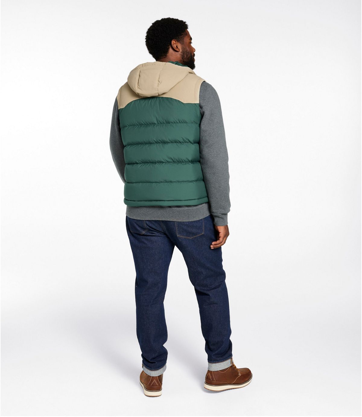 Men's Mountain Classic Hooded Down Vest - US 3791
