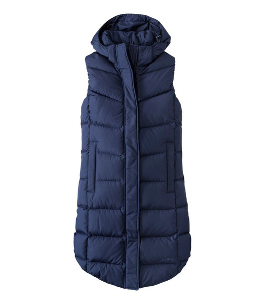 Women's Popham Puffer Long Vest - US 7527