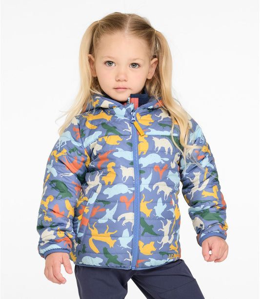 Infants' and Toddlers' Fleece-Lined Insulated Jacket, Print - US 0916
