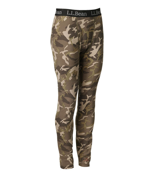 Men's L.L.Bean Heavyweight Base Layer Pant, Print - US 8167